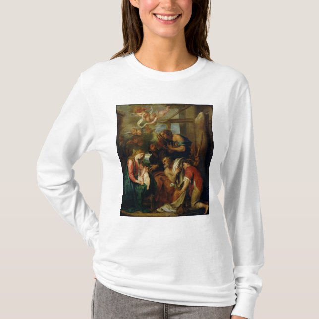 Tillbedjan av shepherdset 2 tee (Framsida)