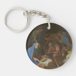 Tillbedjan av shepherdset circa 1653