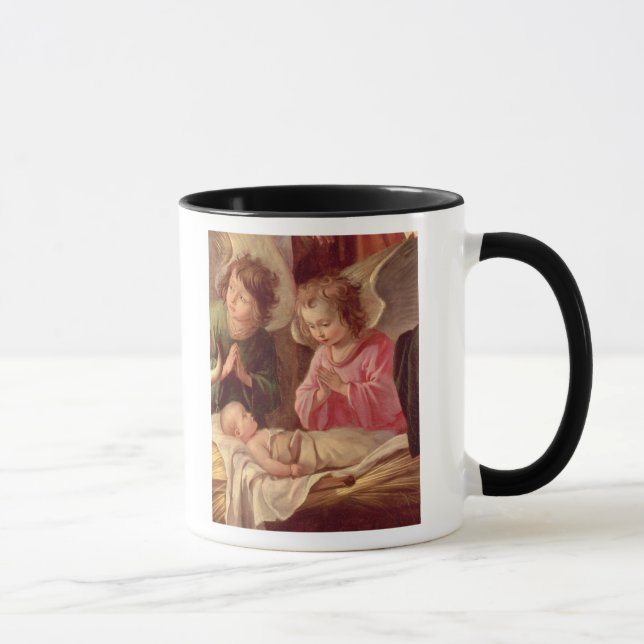 Tillbedjan av shepherdset mugg (Höger)