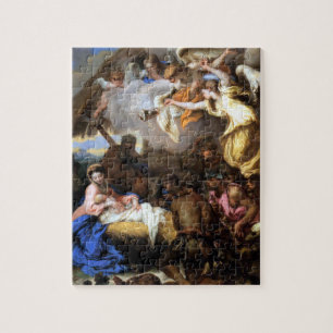 TillbedjanJesus Mary Joseph shepherds - Pussel