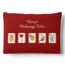 Tillbehör för Flower Mahjong Tiles Bag