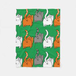 Tillbehör och gåvor till rädding, katter, sällskap fleecefilt