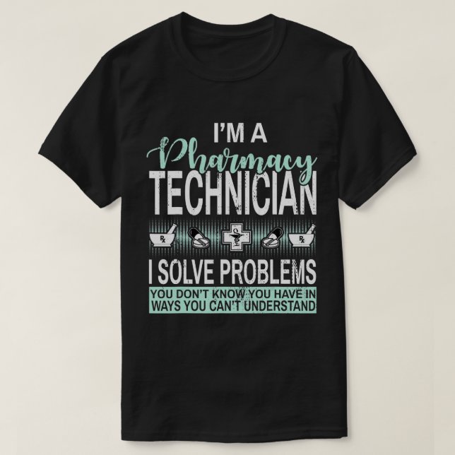 Tillbehör till auktoriserad apotekspersonal Gäller T Shirt (Design framsida)