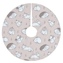 Tillbehör till danska skogsdjur Julgran