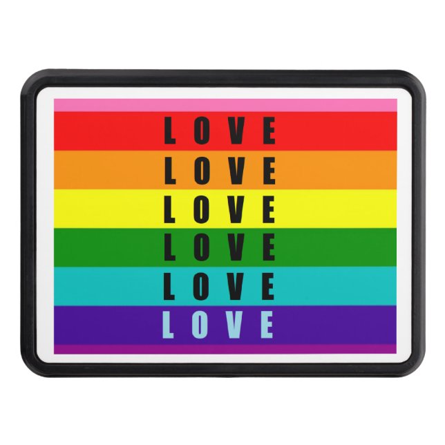 Tillbehör till en färglös släpvagn dragkroksskydd (Framsidan)