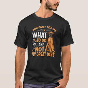 Tillbehör till great dane Hund-utrustning för Grea T Shirt