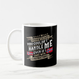 Tillbehör till norgar Norska Flagga Kaffemugg