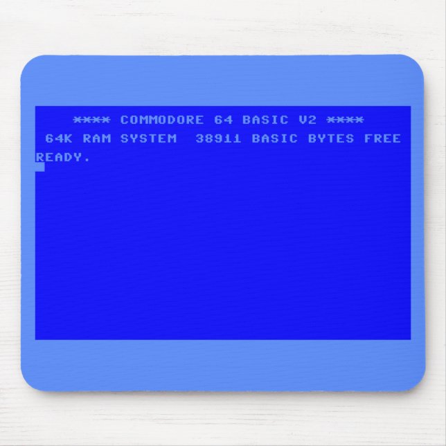 Tillbehör till Perfekten Commodore 64 Älskare Musmatta (Framsidan)