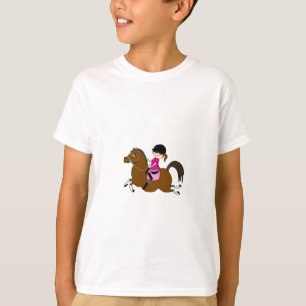 Tillbehör till Personlig av häst och rider Tee Shirt