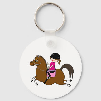 Tillbehör till personlig Horse and Rider Dressage Nyckelring