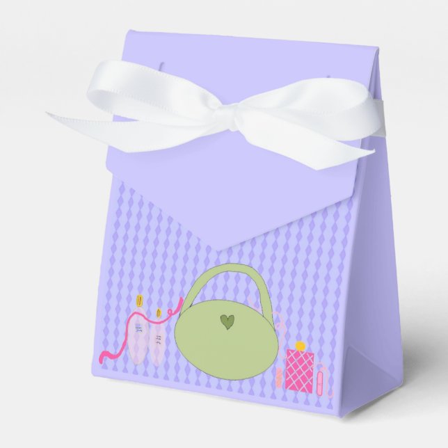 Tillbehör till Spa Party Presentaskar (Framsidan Sidan)