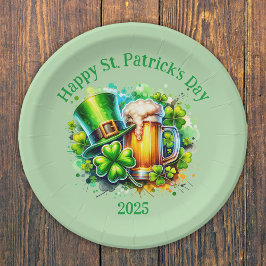 Tillbehör till Watercolor Lycklig St. Patrick Day