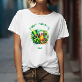 Tillbehör till Watercolor Lycklig St. Patrick Day T Shirt