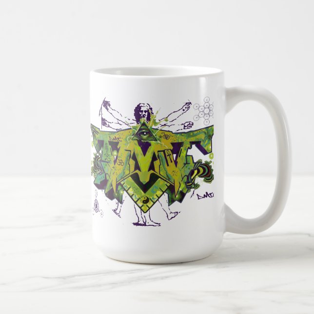 TILLBEHÖRMUGG FÖR DMT AYAHUASCA KAFFEMUGG (Höger)