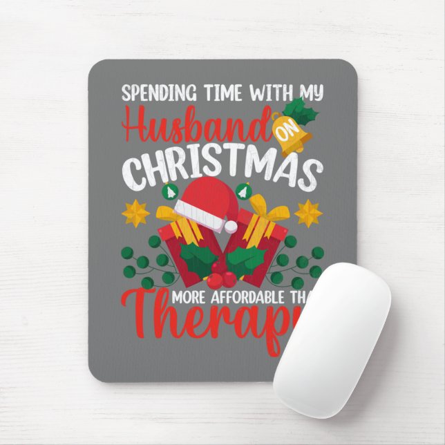 Tillbringa tid med Make på julklapp Musmatta (Med mus)