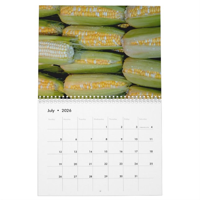 Tilldelade livsmedel kalender (Jul 2026)