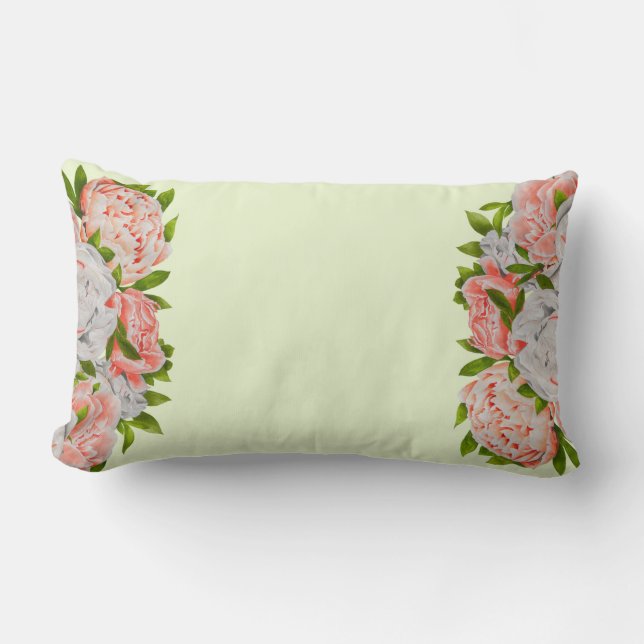 Tilldelade ponnyer på en Lumbar Pillow Lumbarkudde (Framsida)