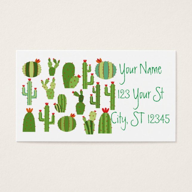 Tilldelade rödblommiga katjettväxter Thunder_Cove Visitkort (Framsidan)