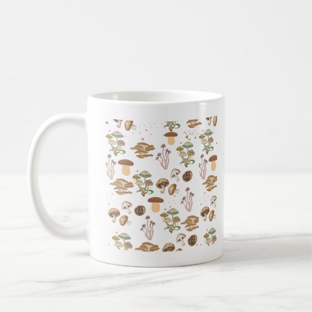 Tilldelade svampar Baby Kaffemugg (Vänster)