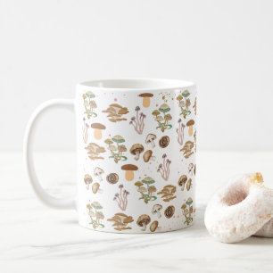 Tilldelade svampar kaffemugg