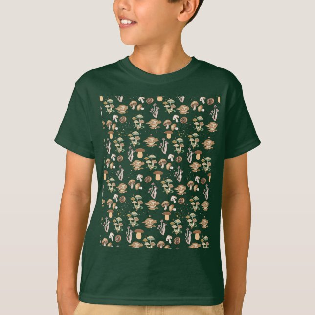 Tilldelade svampar t shirt (Framsida)