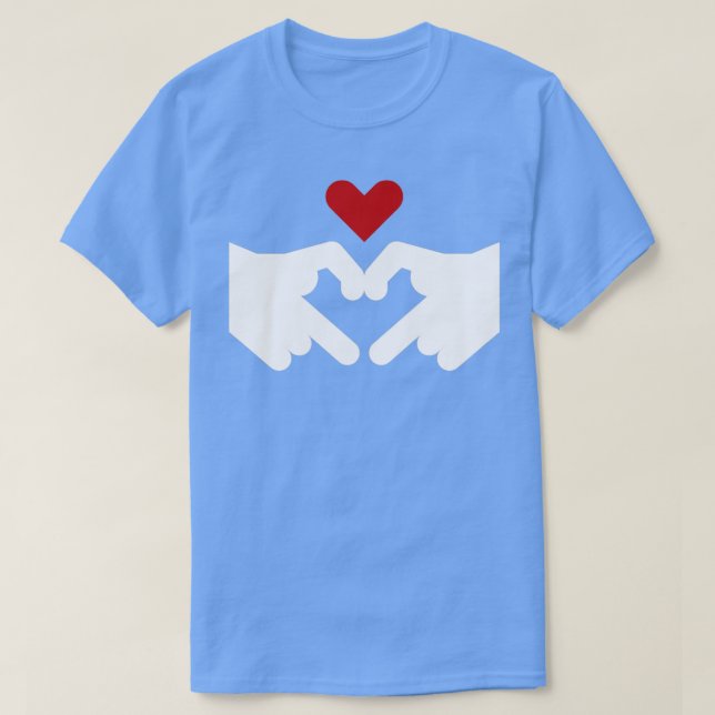 Tilldelning av hörandet t shirt (Design framsida)
