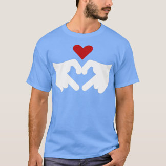 Tilldelning av hörandet t shirt