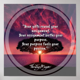 "Tilldelning" Poster