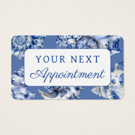 Tilldelningskort för oceanblå segelceller visitkort