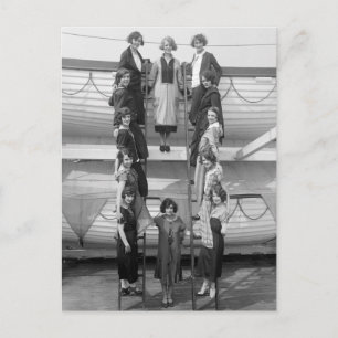 Tiller Girls Dance Troupe: tidigt 1900-talet Vykort