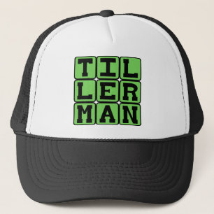 Tillerman, båtstyrman keps