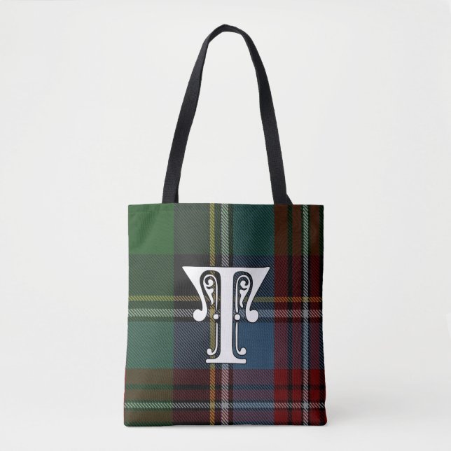 Tilley Klan Tartan Monogram Tygkasse (Framsida)