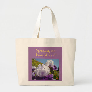 Tillfälle är en kraftfull kraft! Tote bags Irisar Jumbo Tygkasse