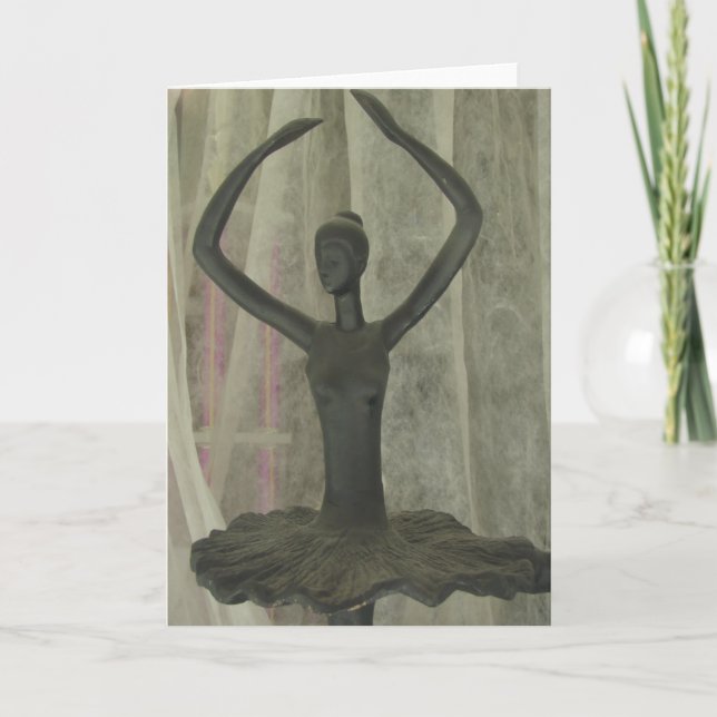 Tillfällen Ballerina Dancer Kort (Framsida)
