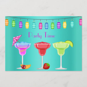 TILLFÄLLEN BEACH COCKTAIL PARTY INVITATION TEAL INBJUDNINGAR