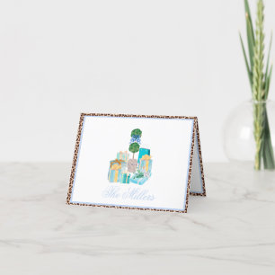 Tillfällen Chinoiserie Ginger Burk Topiary Tack Kort