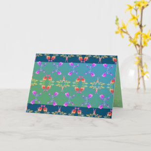 Tillfällen Fabergè-inspirerad Ro Heart Kort