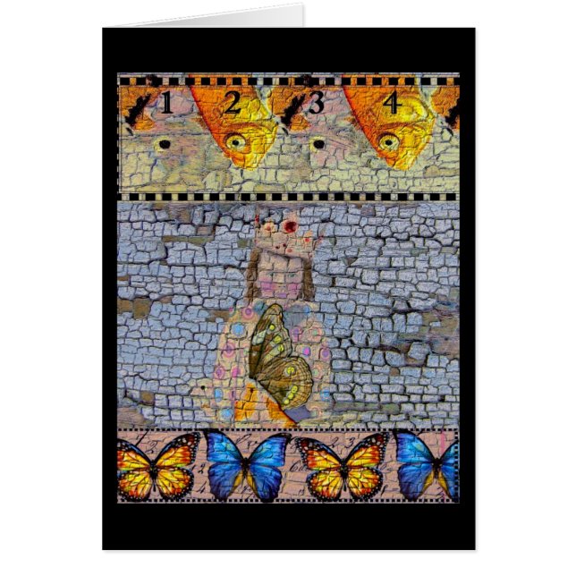 Tillfällen för blandade fiskekällor hälsningskort (Framsidan)