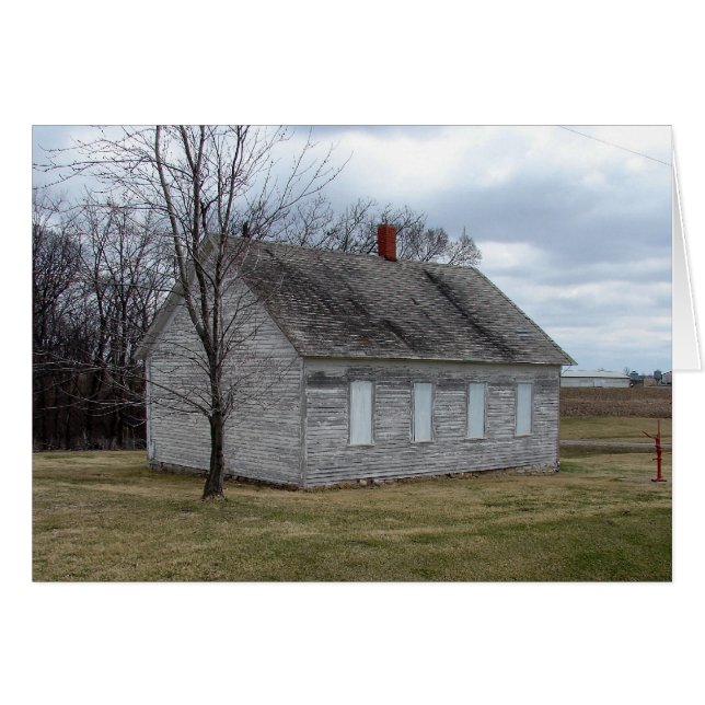 Tillfällen för en rumsskola hälsningskort (Framsidan Horizontal)