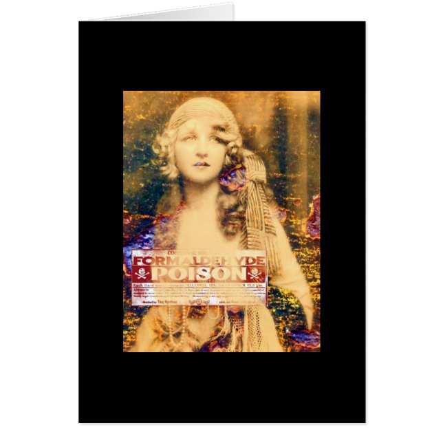 Tillfällen för skönhets- och kriminalvård hälsningskort (Framsidan)