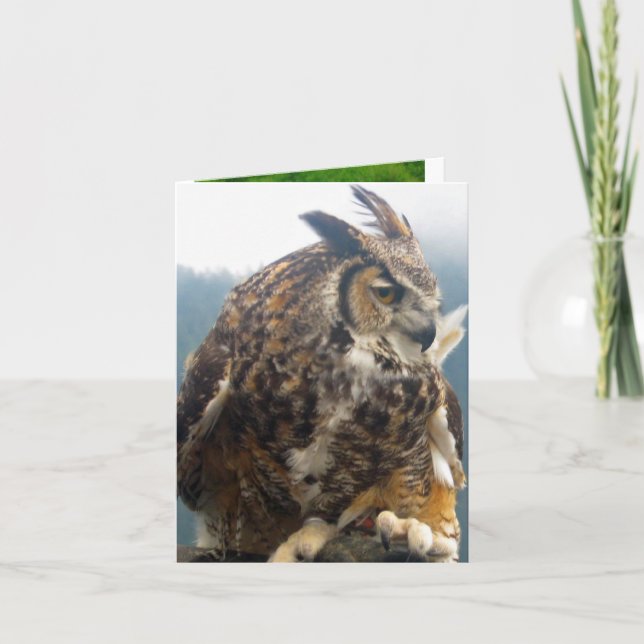 Tillfällen för tre fågel noterar kortet kort (Framsida)