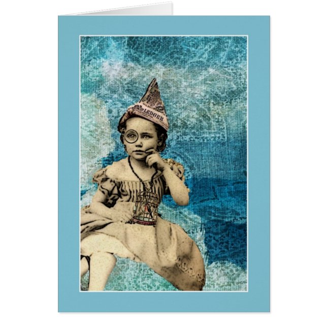 Tillfällen i tidningen Hat Gal Hälsningskort (Framsidan)