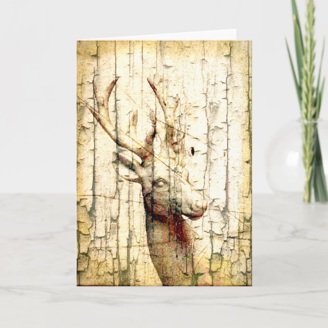 Tillfällen-kort för Hjort Tack Kort (Framsida)