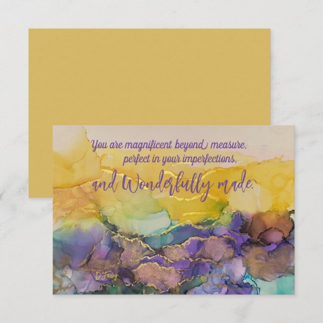 Tillfällen Note-kort Tack Kort (Fram/baksida)