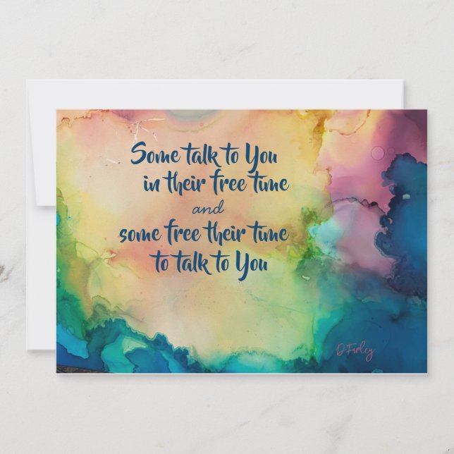 Tillfällen Notecard Anteckningskort (Framsida)