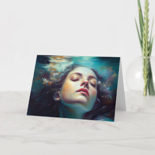 Tillfällen Underwater i Bevackra Woman Dreams Kort