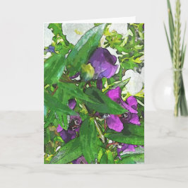 Tillfällenhälsningkort (tom insida) kort