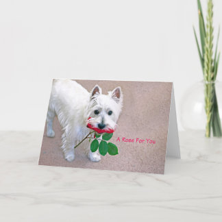 tillfällens hälsningskort "A Ro for You" Tack Kort