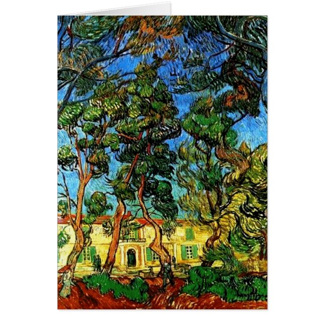 TillfällenVan Gogh jordning av asylen OBS Kort (Framsidan)