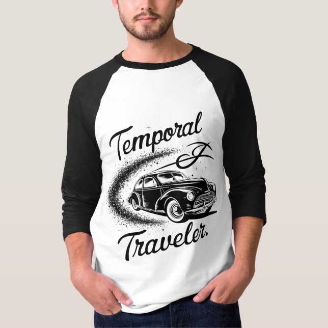 Tillfällig resenär t shirt (Framsida)